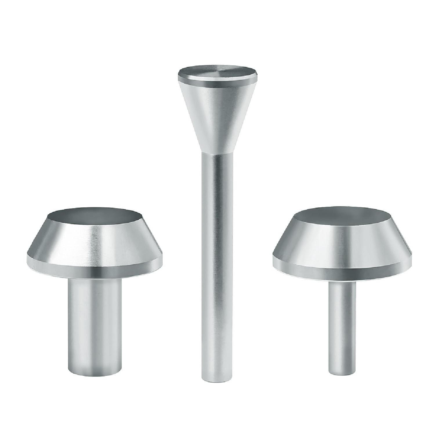Router Subbase Centering Pin & Cone Set w/ 1/2" & 1/4" Inside Centering Guide...