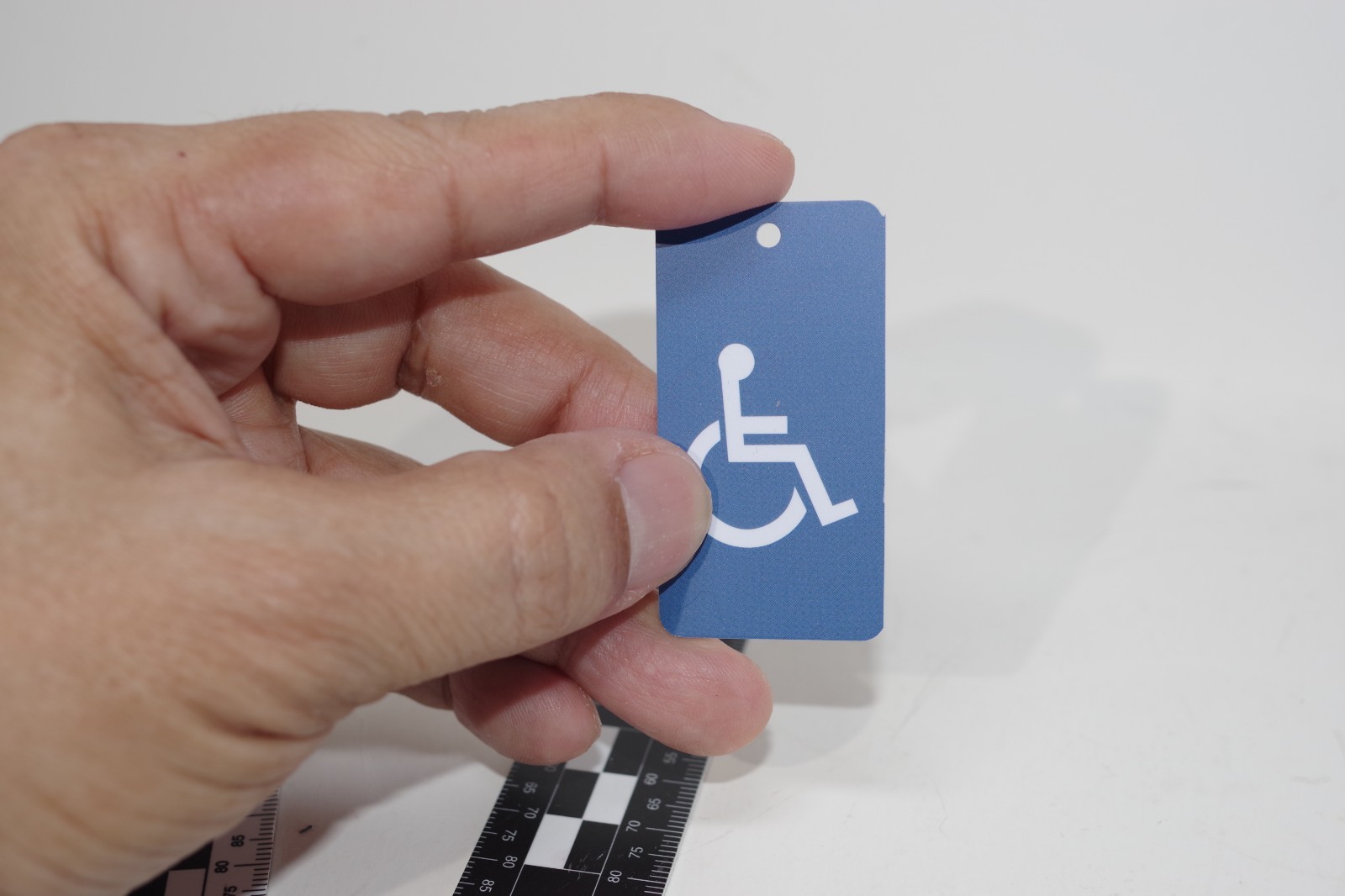 handicapped disabled key tag