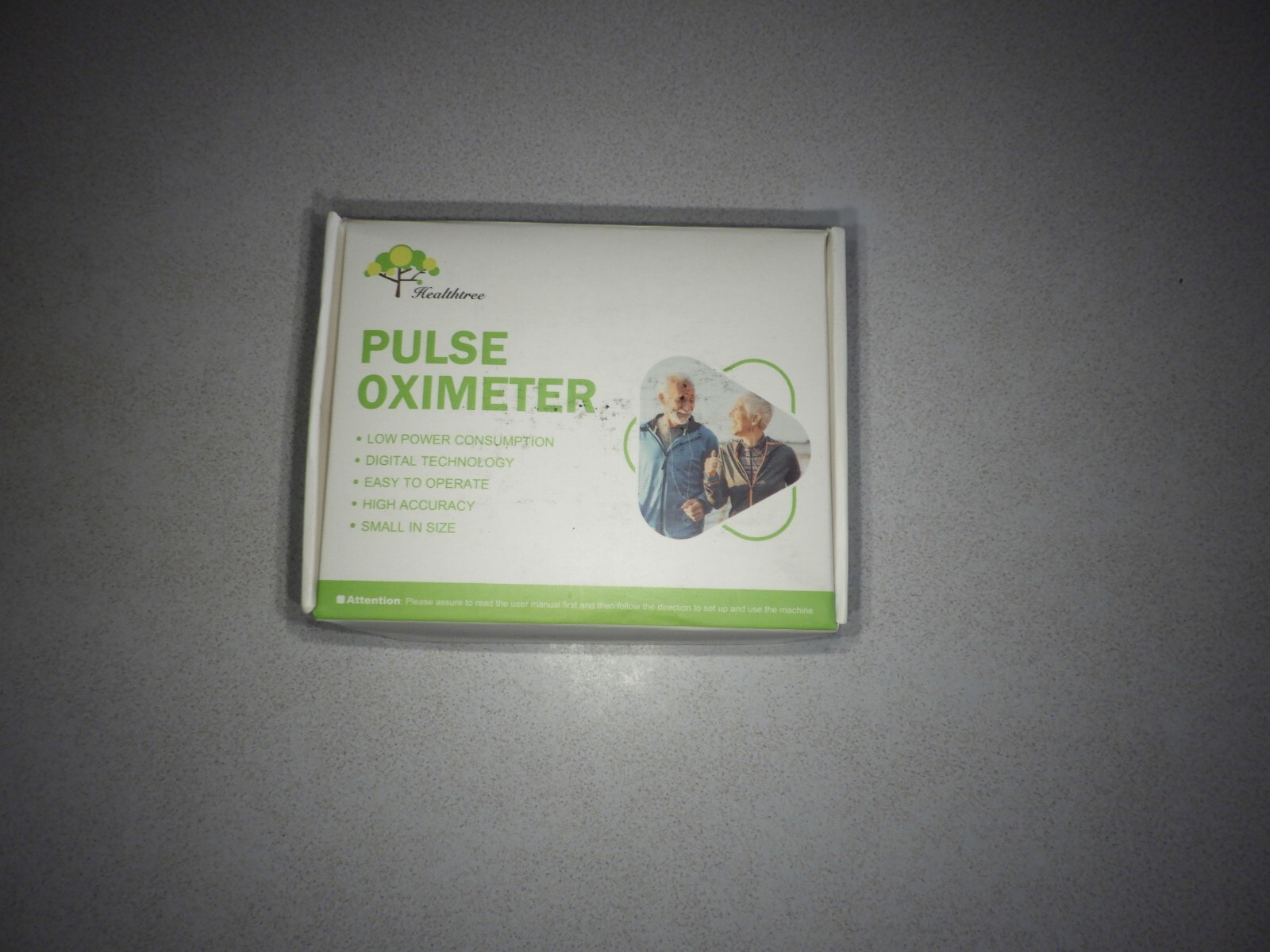 Fingertip Pulse Oximeter Blood Oxygen Saturation Monitor, Heart Rate