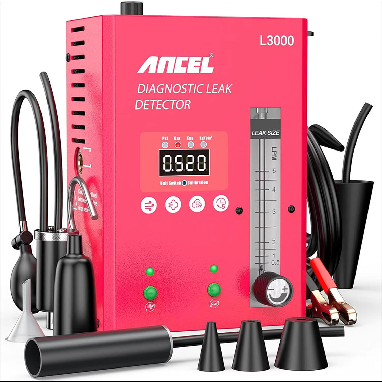 Professional ANCEL Automotive Smoke Machine Leak Detector Steady Temp Control