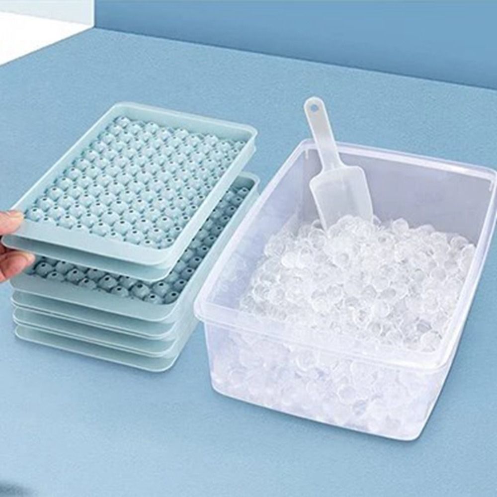 104 Holes Ball Maker Ice Cube Trays Round Mini Ice Cube Mold Ice Cube Trays DIY