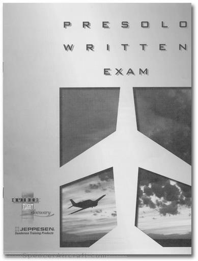 Jeppesen Private Pilot Pre-Solo Written Exam, p/n 10001332-001