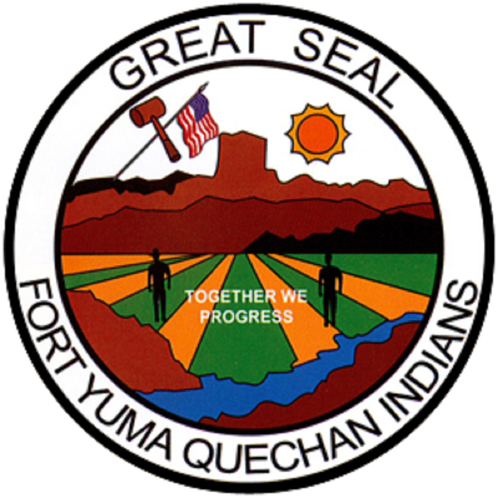 The Great Seal of the Fort Yuma Quechan Indians Self-adhesive Vinyl Decal