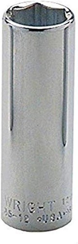 Wright Tool 3514 - 3/8Inch Drive 6 Point Deep Socket - 7/16Inch