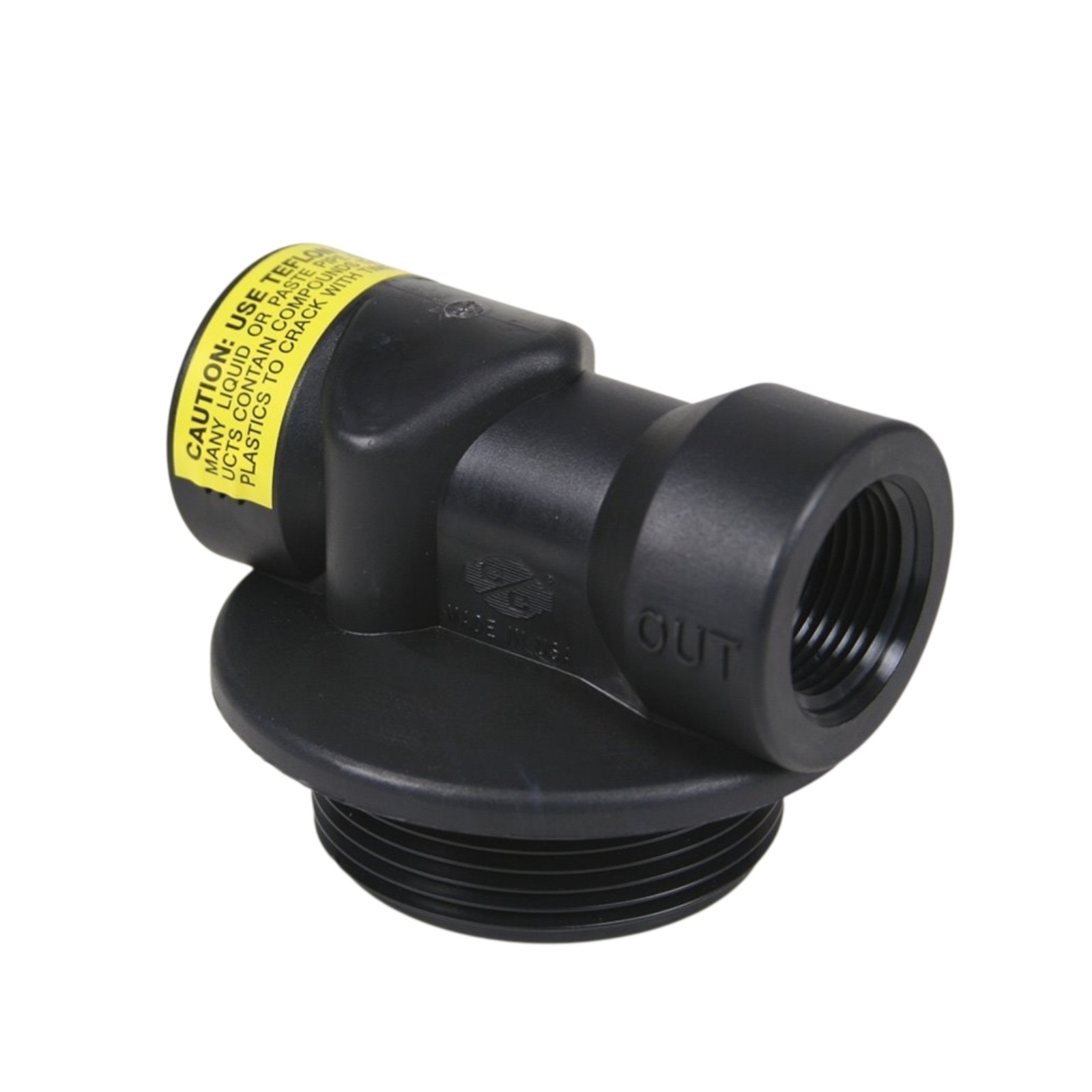Clack D1226 Plastic In/Out Distributor Head, 1" FNPT, 1.050 Riser
