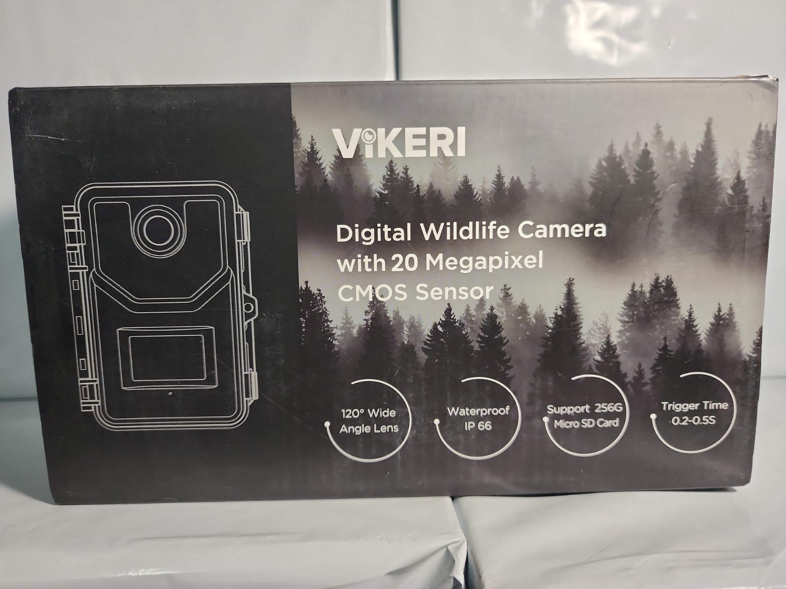 Vikeri Digital Wildlife Camera 20 Megapixel CMOS Sensor- Trail Camera