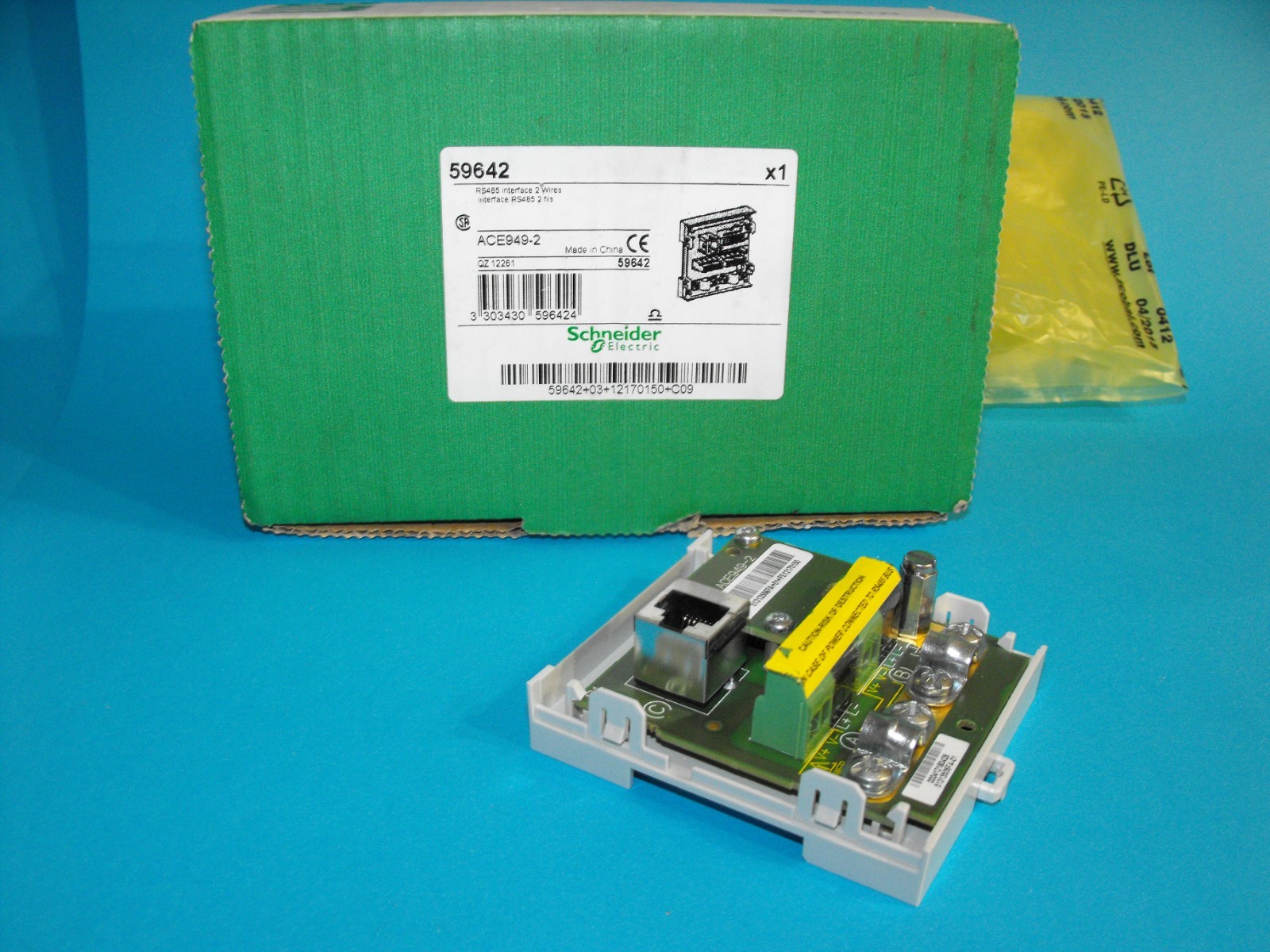 SCHNEIDER ELECTRIC 59642.ACE949-2 CT INTERFACE MODULE.NEW