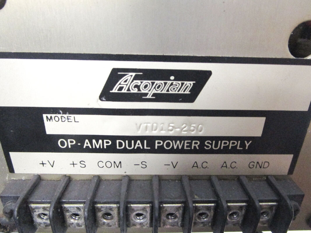 ACOPIAN VTD15-250 UNMP