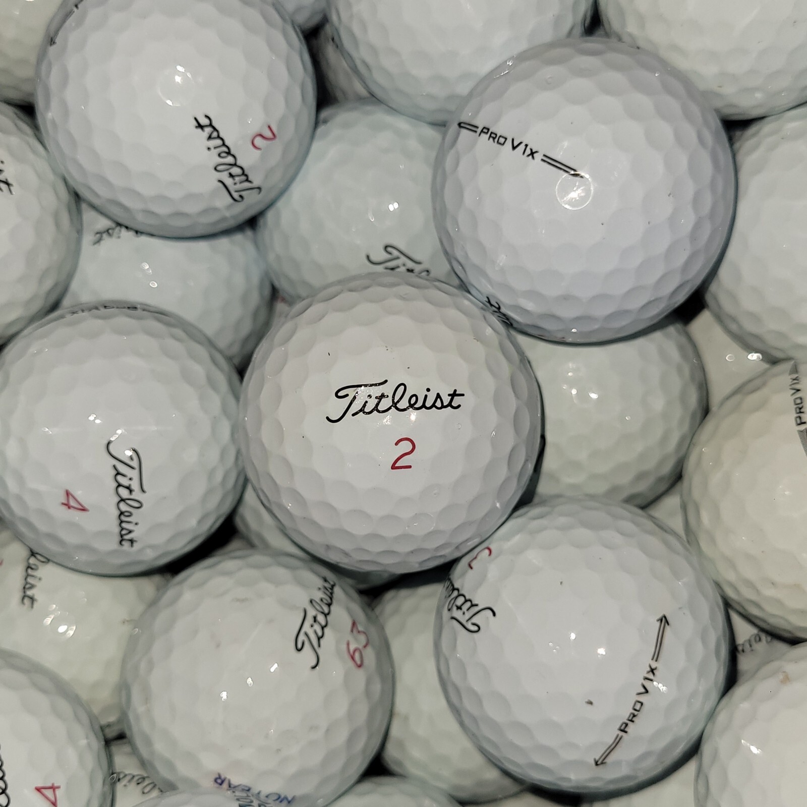 72 Titleist Pro V1x Golf Balls AAAA (4A)