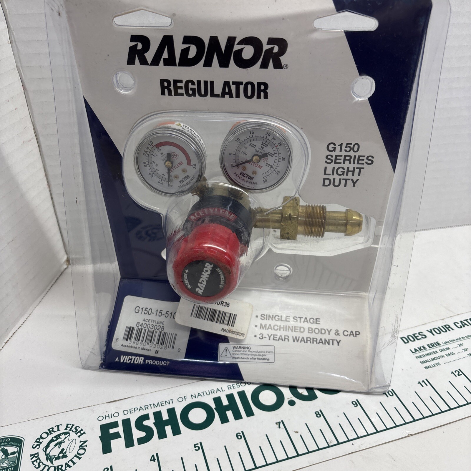 RADNOR G150-15-510 REGULATOR G150 SERIES LIGHT DUTY 64003028