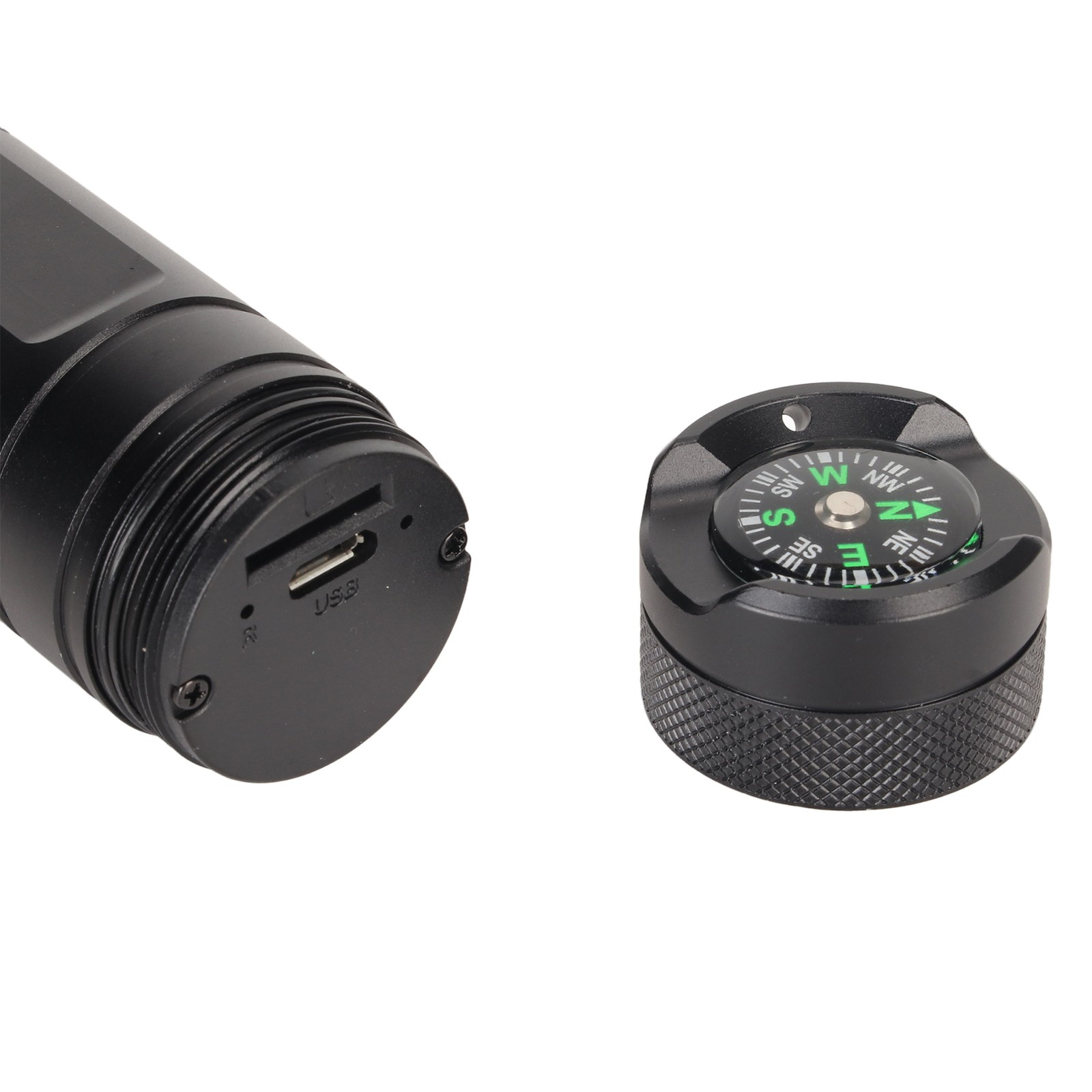 LED Flashlight Camera 1080P IP66 Waterproof 5 Lighting Modes Flashlight Vid ANEQ