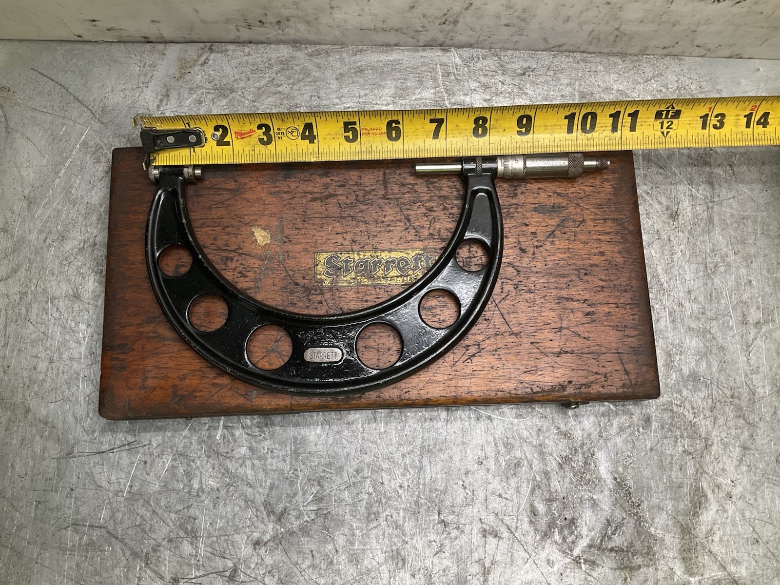 Starrett 224 Micro Meter Caliper 2" - 6" Set