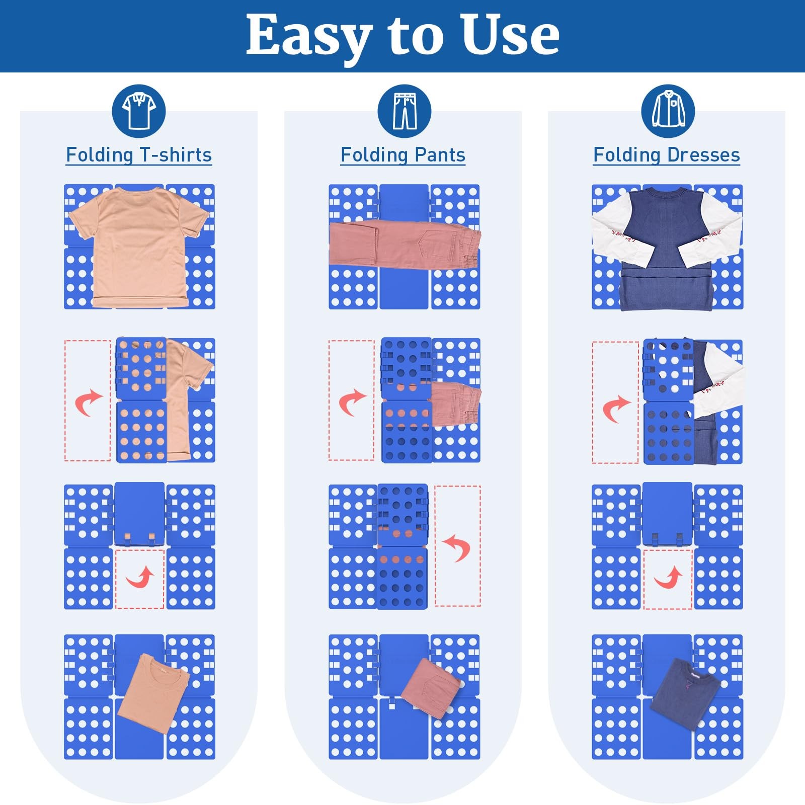 Shirt Folder V1 Folding Board Durable Clothes TShirt Organizer Laundry