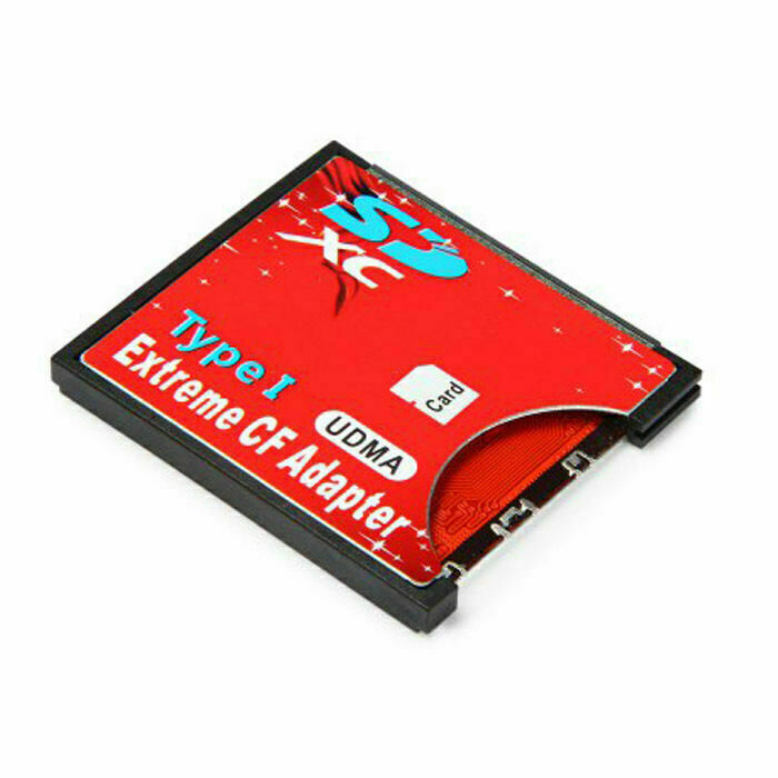CY  SD SDHC SDXC to High-Speed Extreme Compact CF Type I Adapter SD to CF