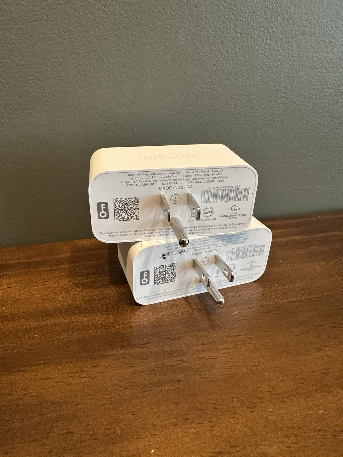 Amazon Smart Plug Works With Alexa (2 Pack)