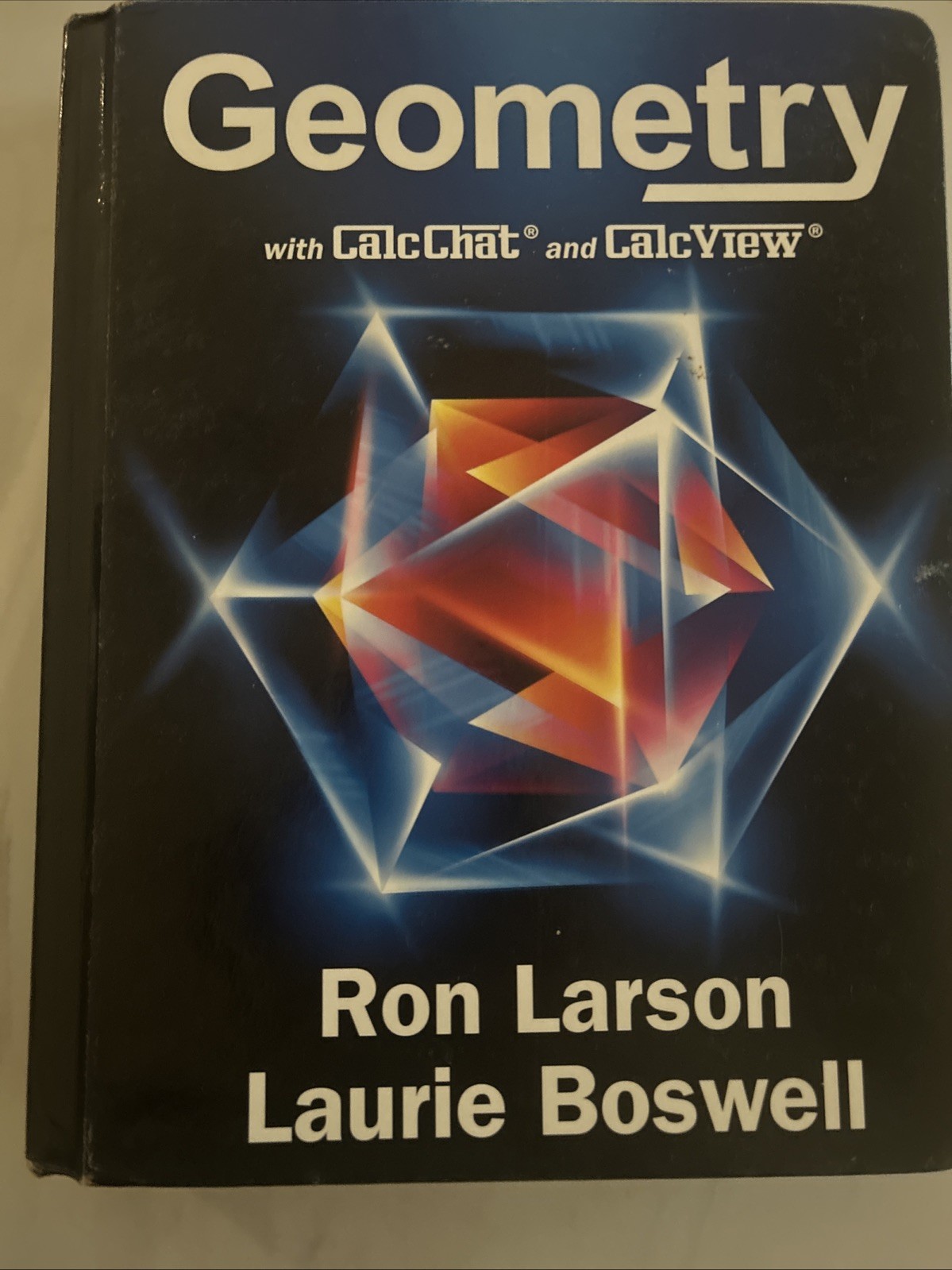 Ron Larson Geometry Textbook w/ CalcChat & CalcView, Common Core (Book)