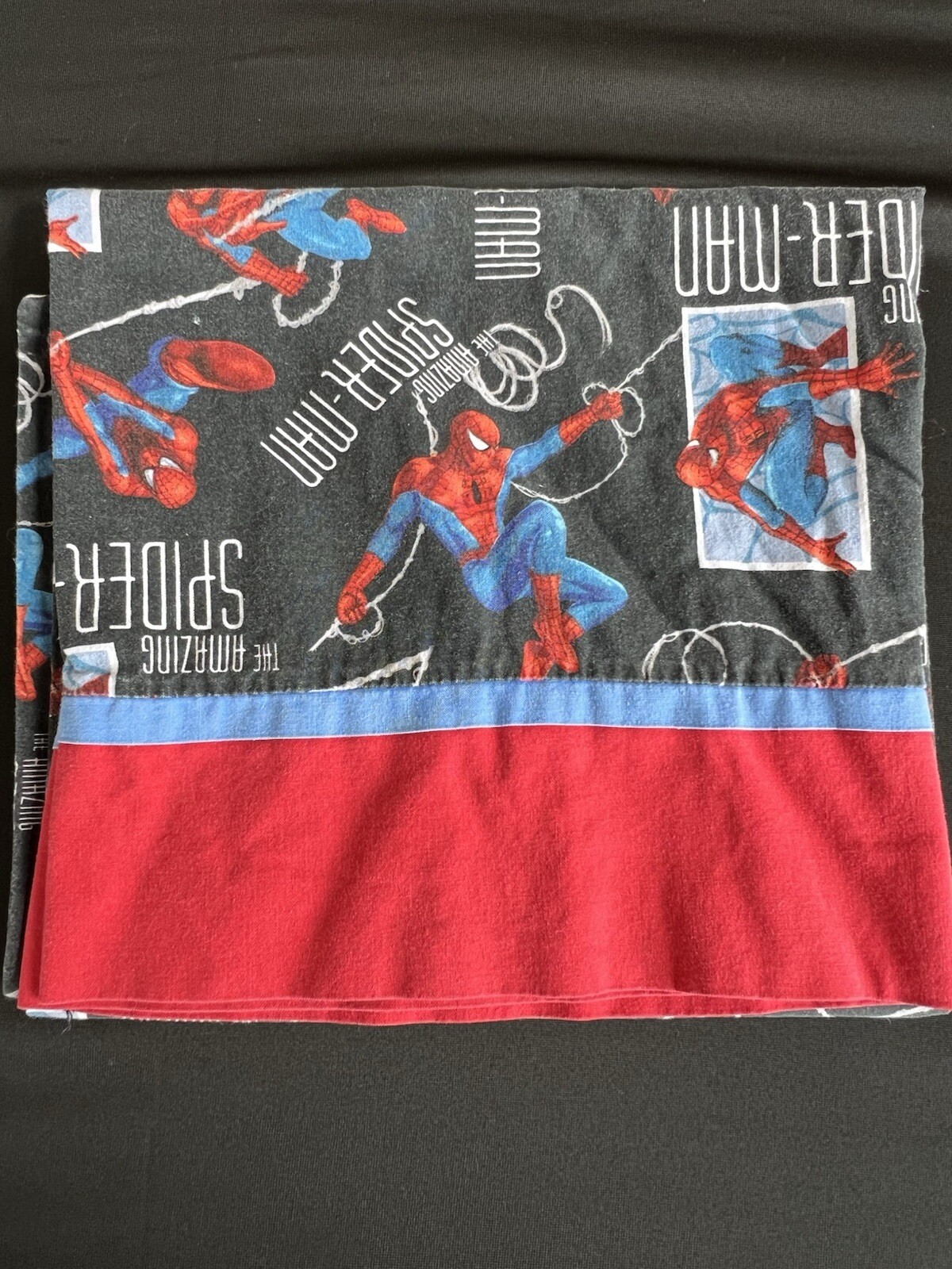 The Amazing Spider Man Multicolor Pillow Case Vintage Cartoons Replacement