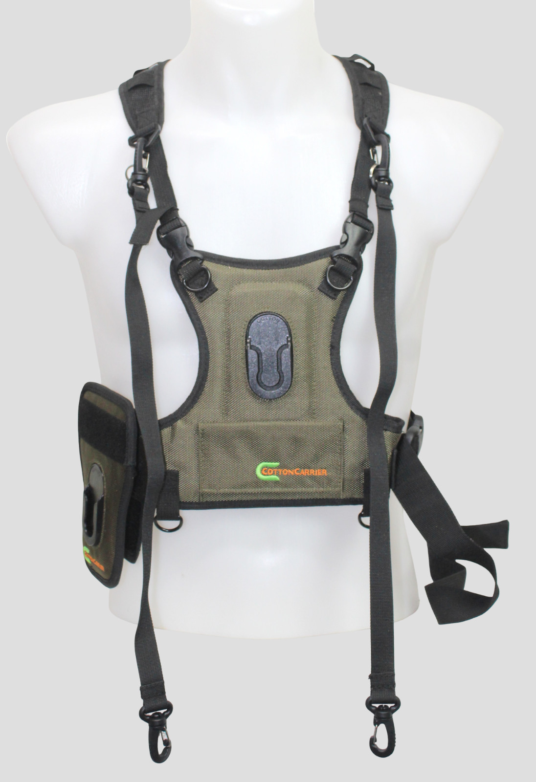 Cotton Carrier Camera Harness System Olive Black