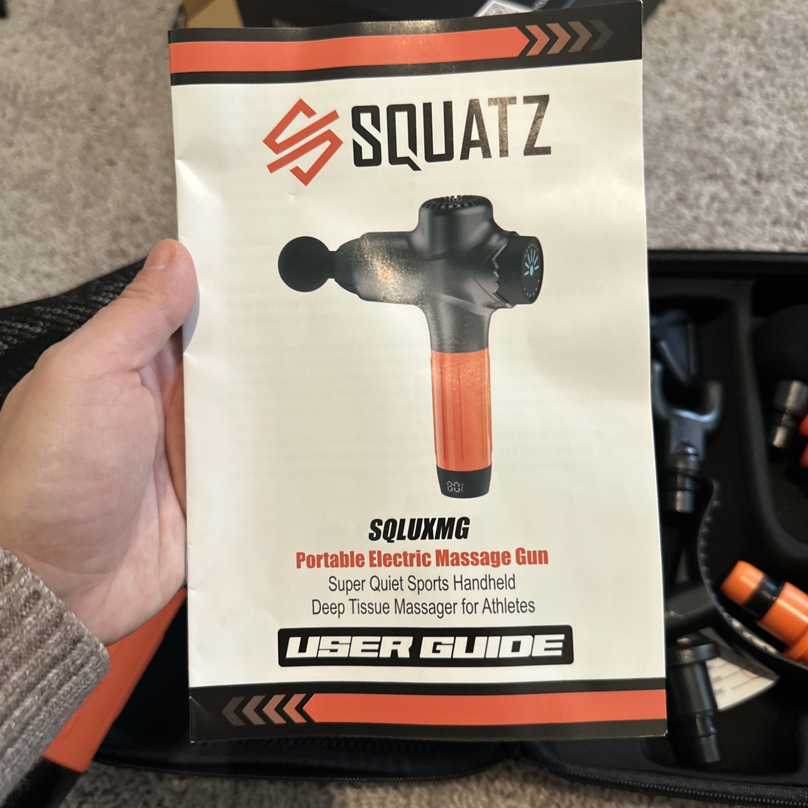 Squatz Portable Electric Massage Gun