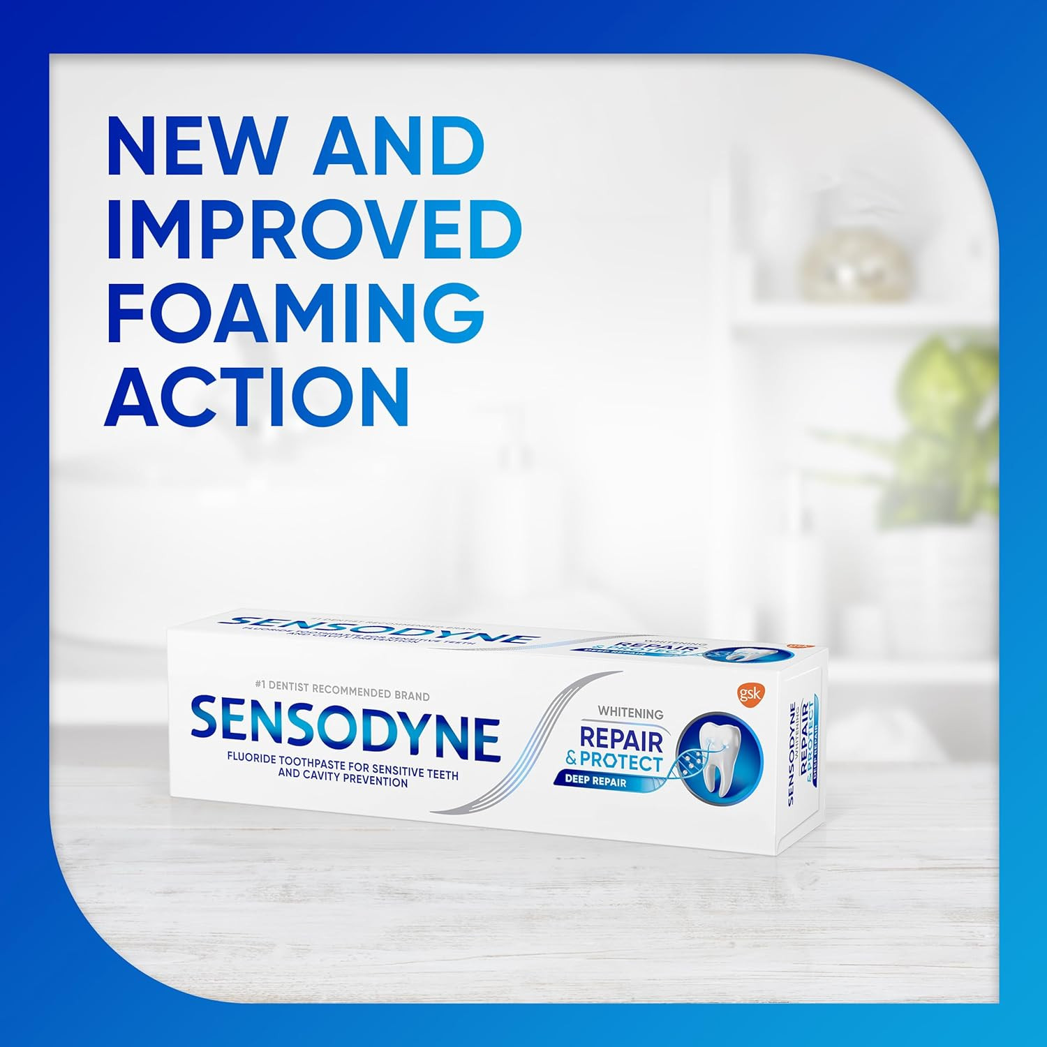 Repair and Protect Whitening Toothpaste, Toothpaste for Sensitive Teeth and Cavi