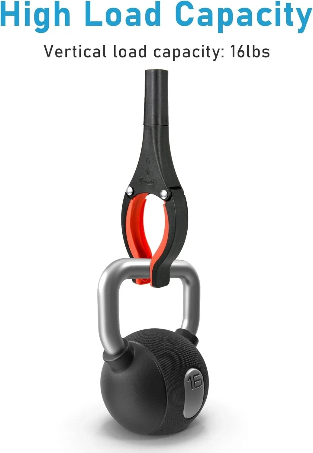 32" Foldable Grabber Reacher Tool 360° Rotating Head Trash Picker Orange