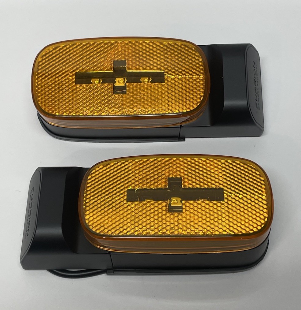 FURRION FCL04TDE-SY Vision S Left Amber LED MARKER LIGHT REPLACEMENT Lot of 2