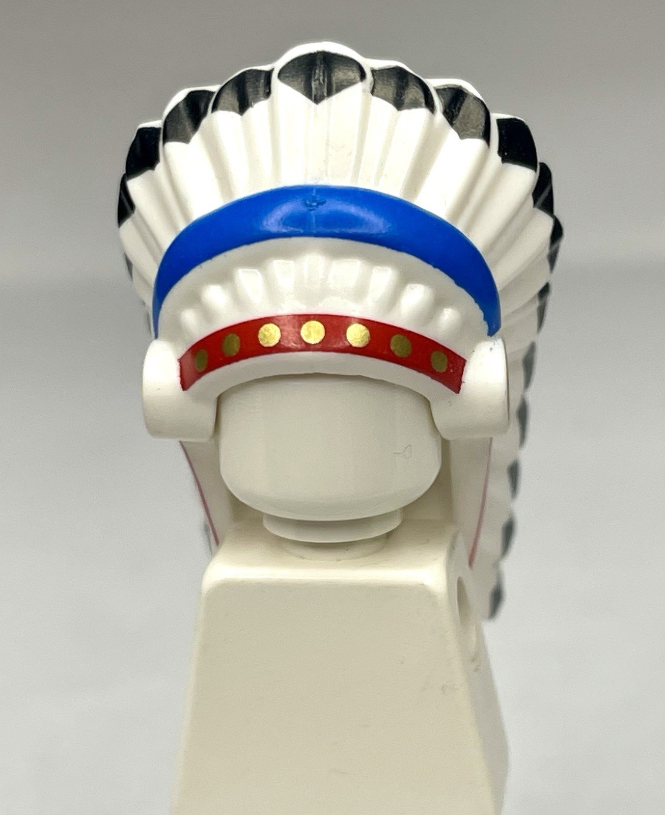 Lego New Old Stock Tribal Chief CMF Headgear Headdress with Colored Feathers
