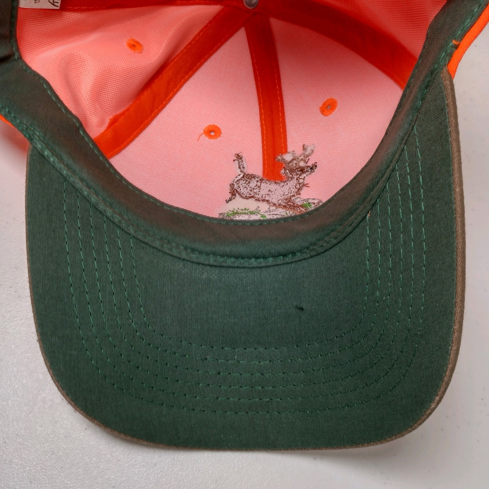 Southern States Deer Cap Hat Hunting Blaze Orange Canvas Farm Ag Buck Hunt Farm