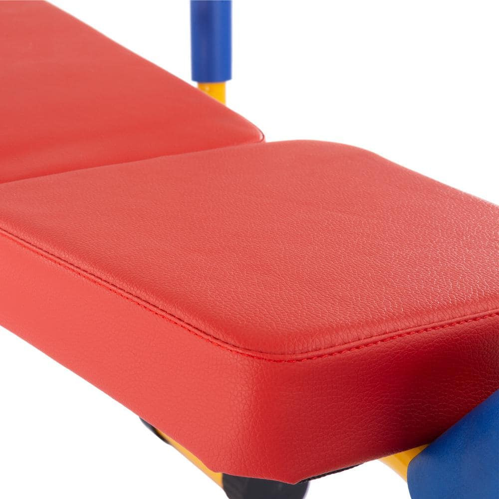 Toy Weight Bench Workout Equipment Set for Beginner Exercise Educational Play