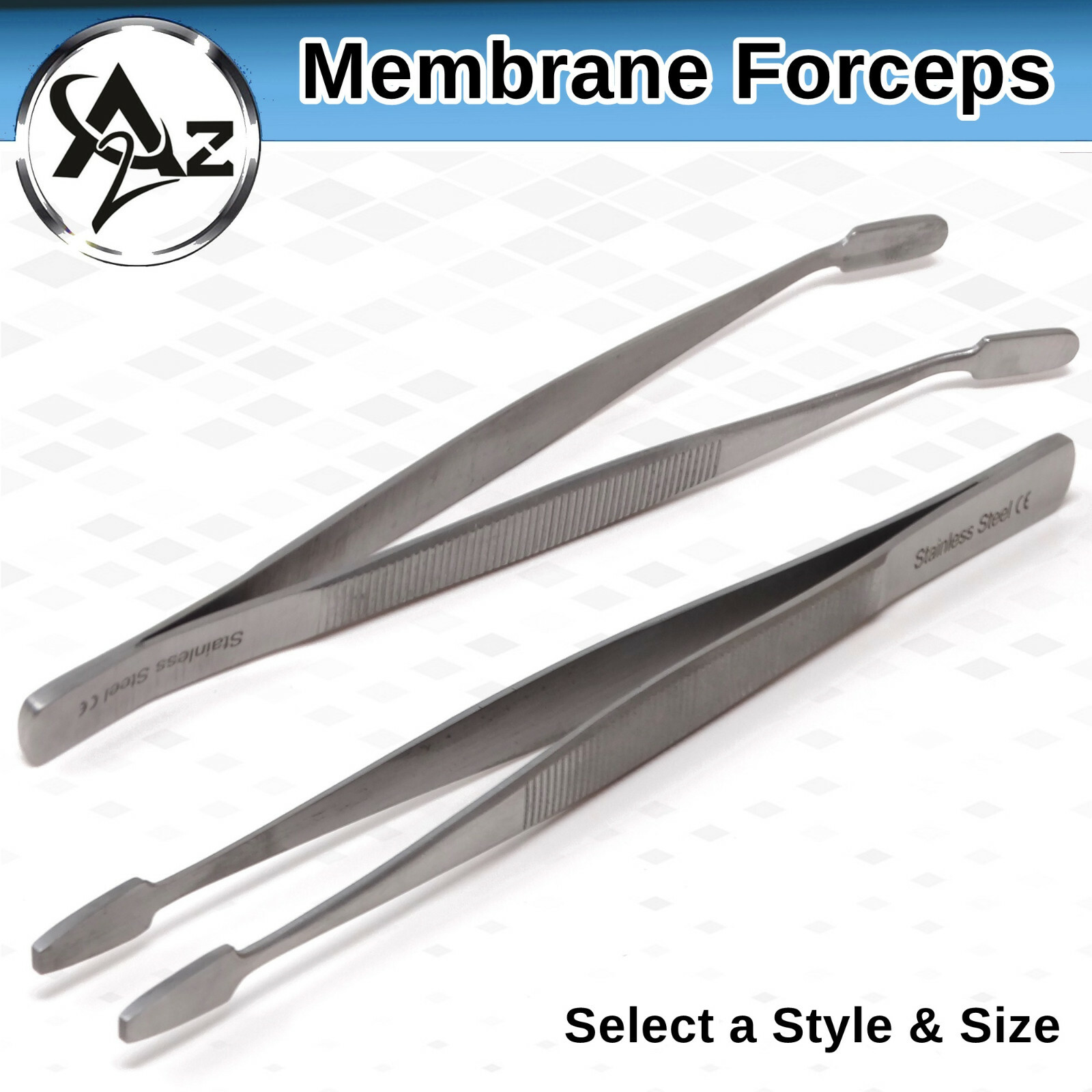 Filter Forceps Membrane Tissue Forceps 4.5" Surgical & Veterinary Lab Instrument