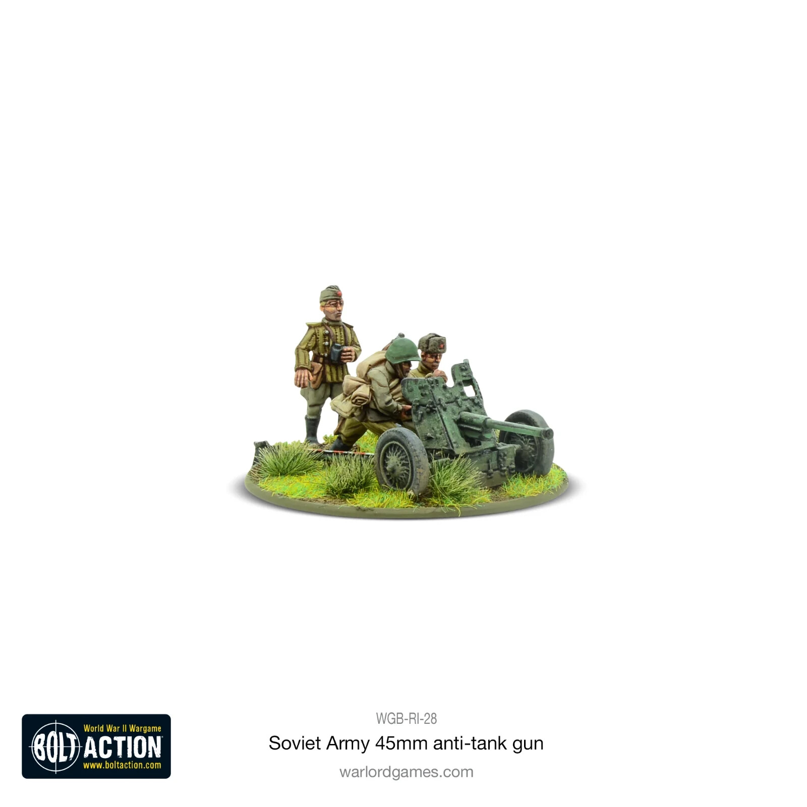 Warlord Games Bolt Action Soviet 45mm Anti-Tank Gun
