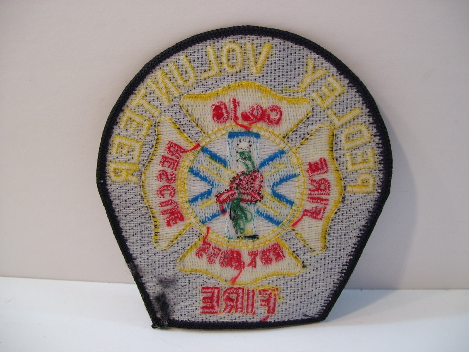 Pedley CA Volunteer Fire Co. 16 Patch, Joropa Valley California