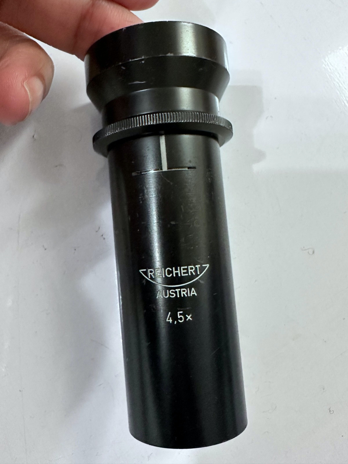 Reichert Austria 4.5x Projection Screen Magnifier Microscope Accessory Vintage