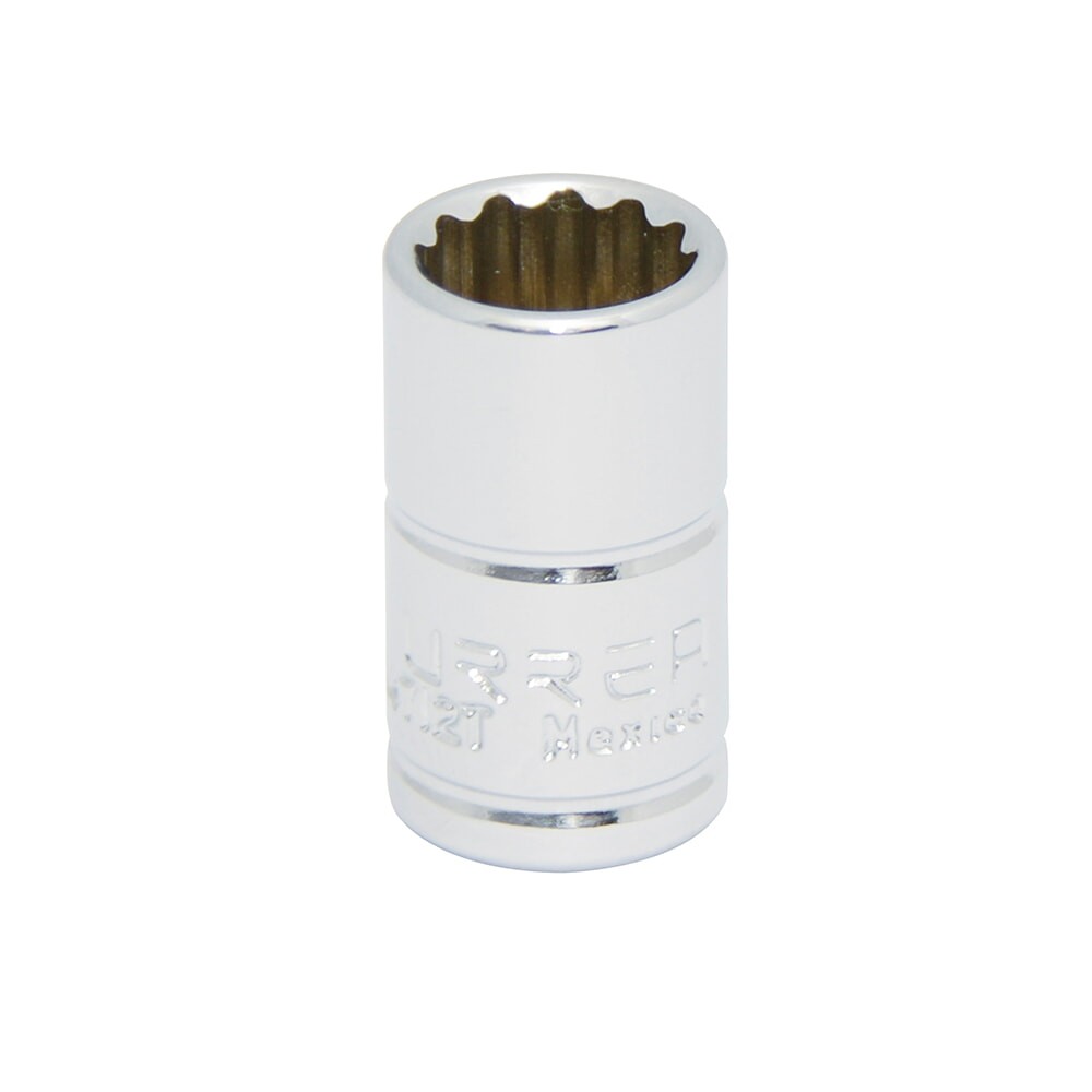 URREA 4710T 1/4" Drive Chrome Standard Socket 12 Point 5/16"