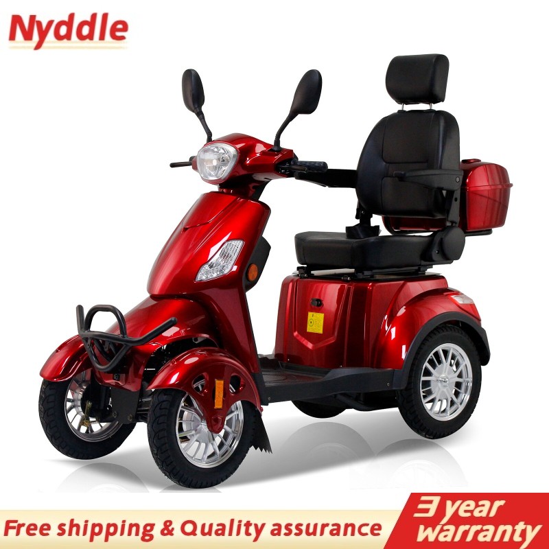 800W 4 Wheel Heavy Duty Mobility Scooter 60V 20Ah Battery Motor for Adult Senior