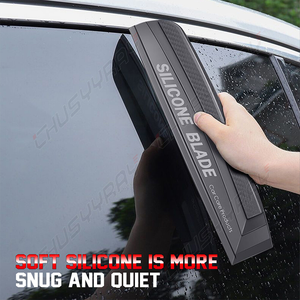 Non-Scratch Flexible Silicone Handy Squeegee Car Wrap Tools Water Window Wiper