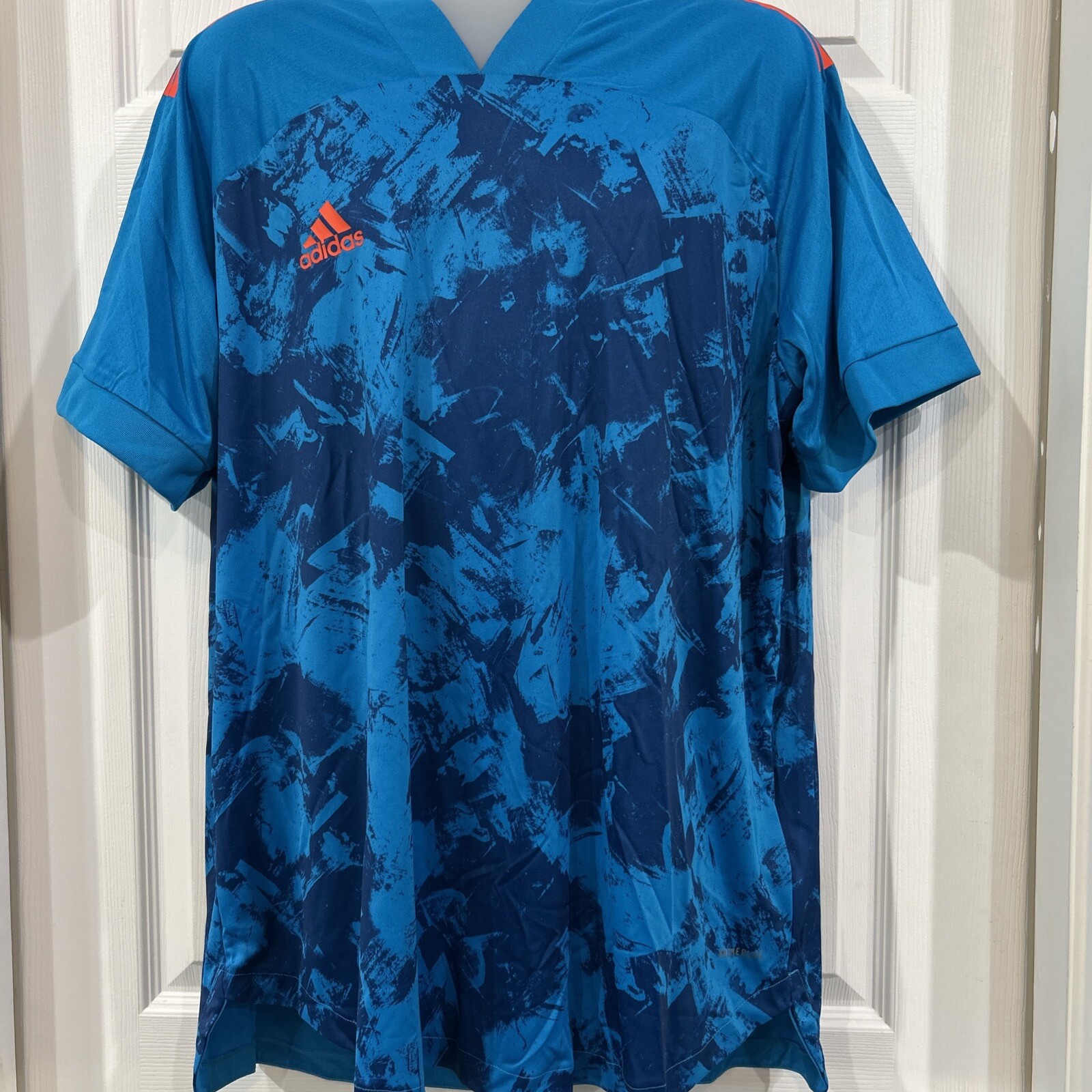 Adidas  2XL Shirt Condivo 20 Primeblue Warm Up Practice Jersey Soccer Football