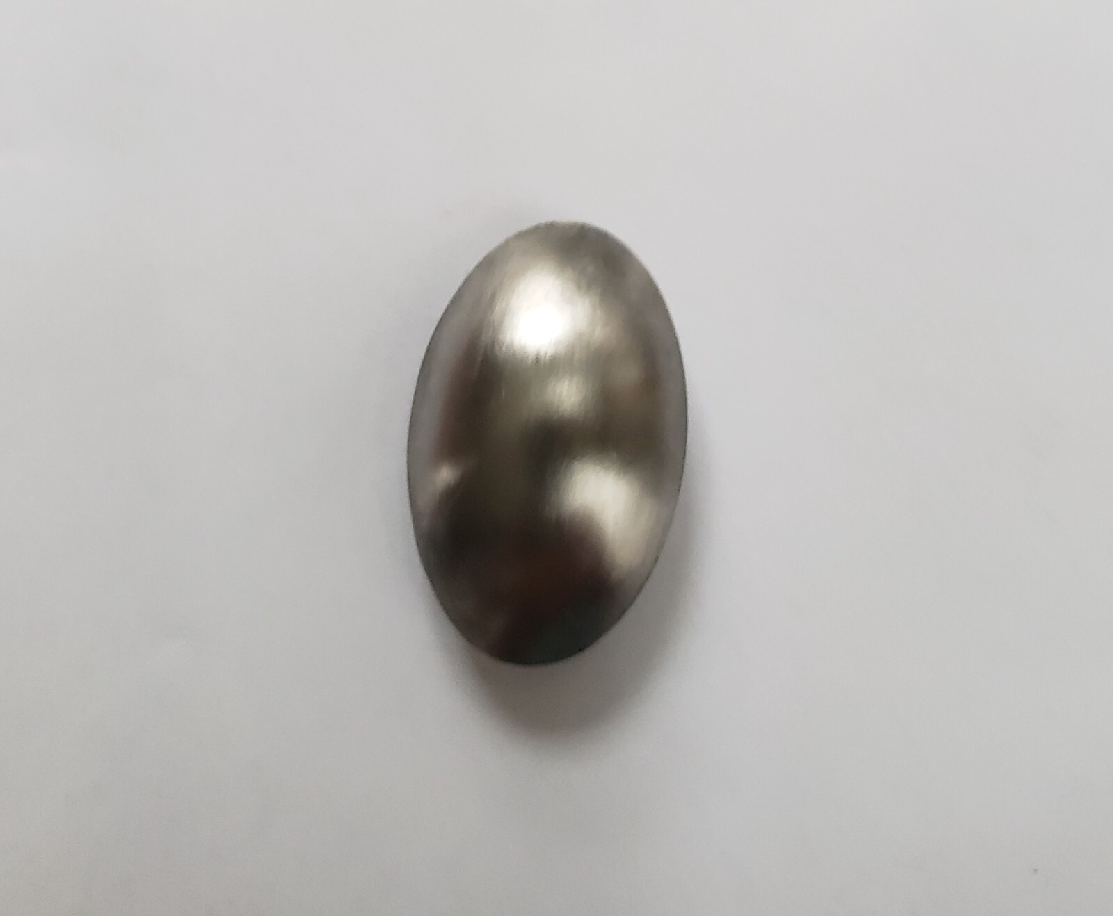 Pinewood Derby Car 2.5 oz Tungsten Brushed Nickel Canopy