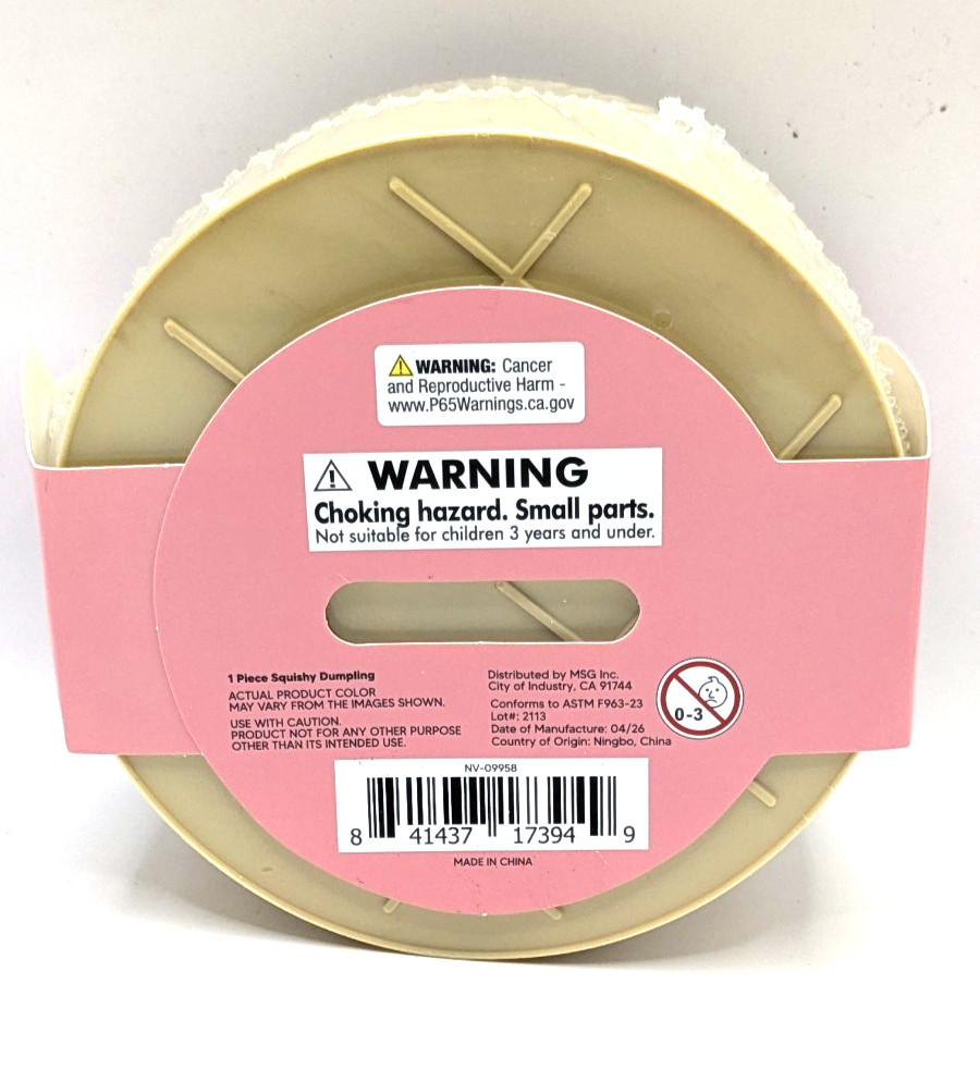 Mystery Dumpling Squishy Toy - Sealed Blind Pack - 1 Random Variant