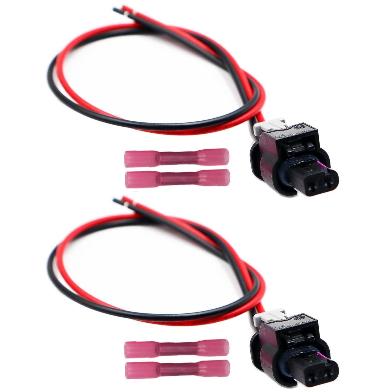 2pcs 2-Pin Side Marker Light Connector Compatible with Dodge Durango 2021-2023 4