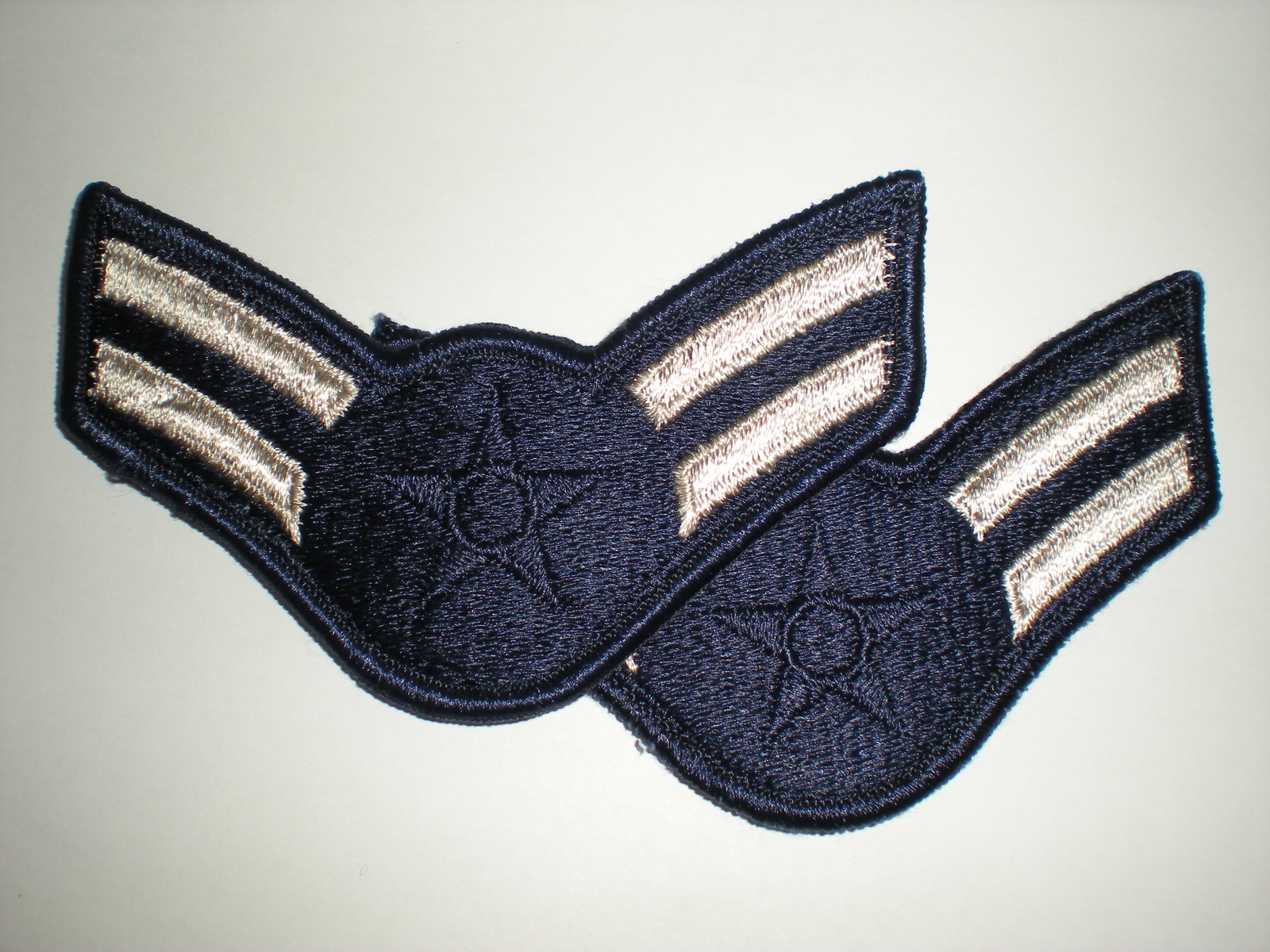 USAF AIRMAN FIRST CLASS E-3 RANK -OBSOLETE - MALE FULL SIZE - 1 PAIR