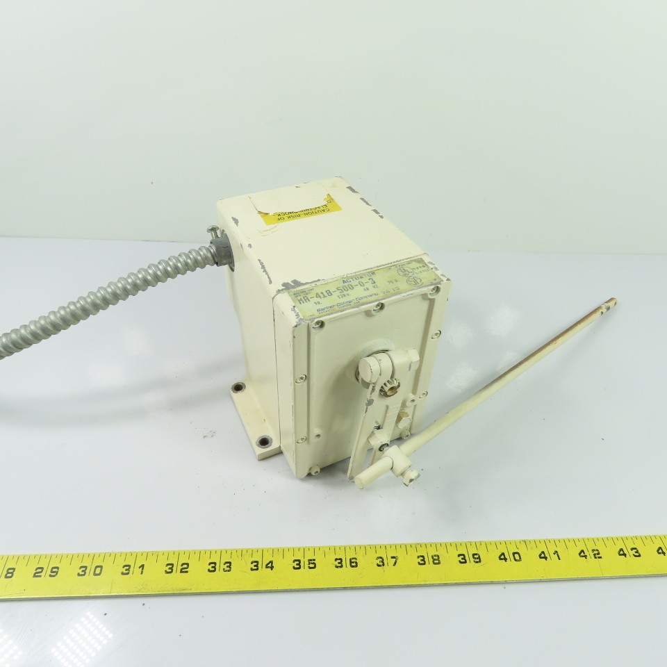 Barber-Colman MA-418-500-0-3 Electric Damper Actuator Motor 120V 60Hz 70W