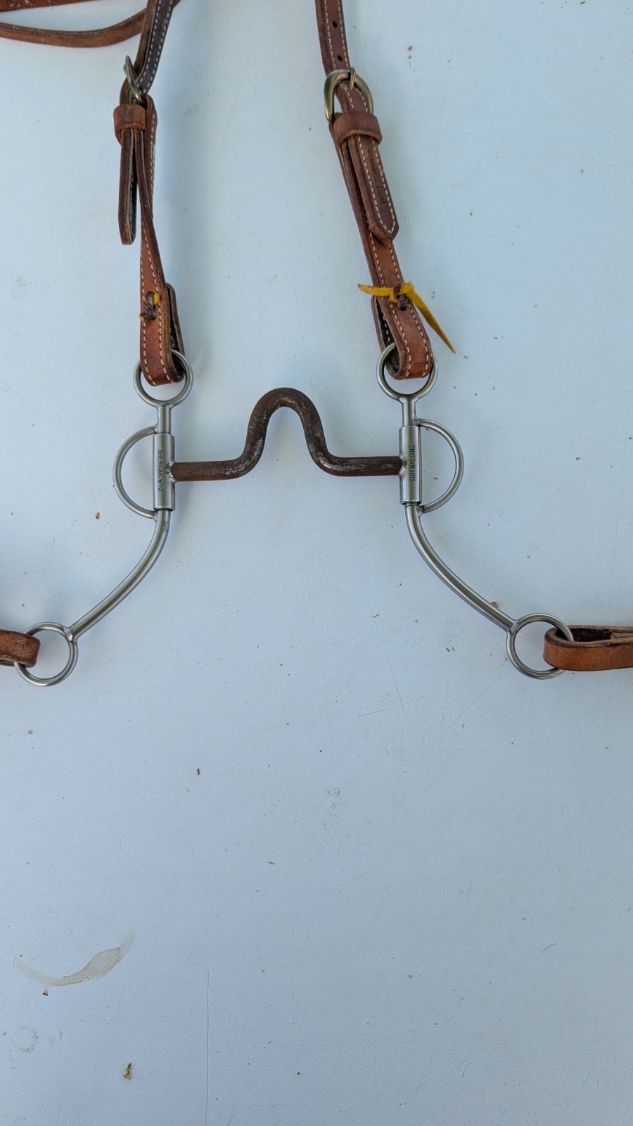 Tom Balding High Port With Headstall & Reins