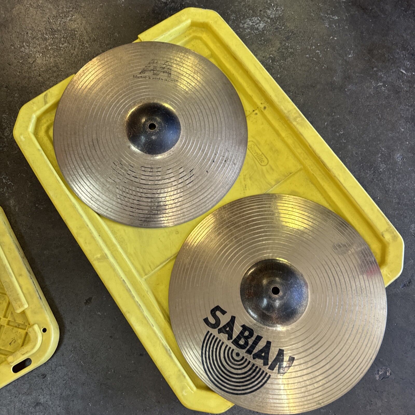 Sabian AA Metal-X 14" Hi Hat Cymbals