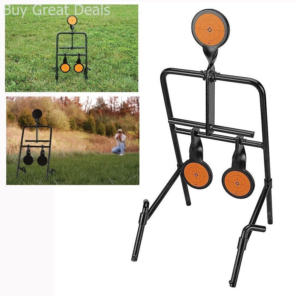 Caldwell Portable Shooting Targets Resetting Outdoor Handgun Gun Pistol 1071002