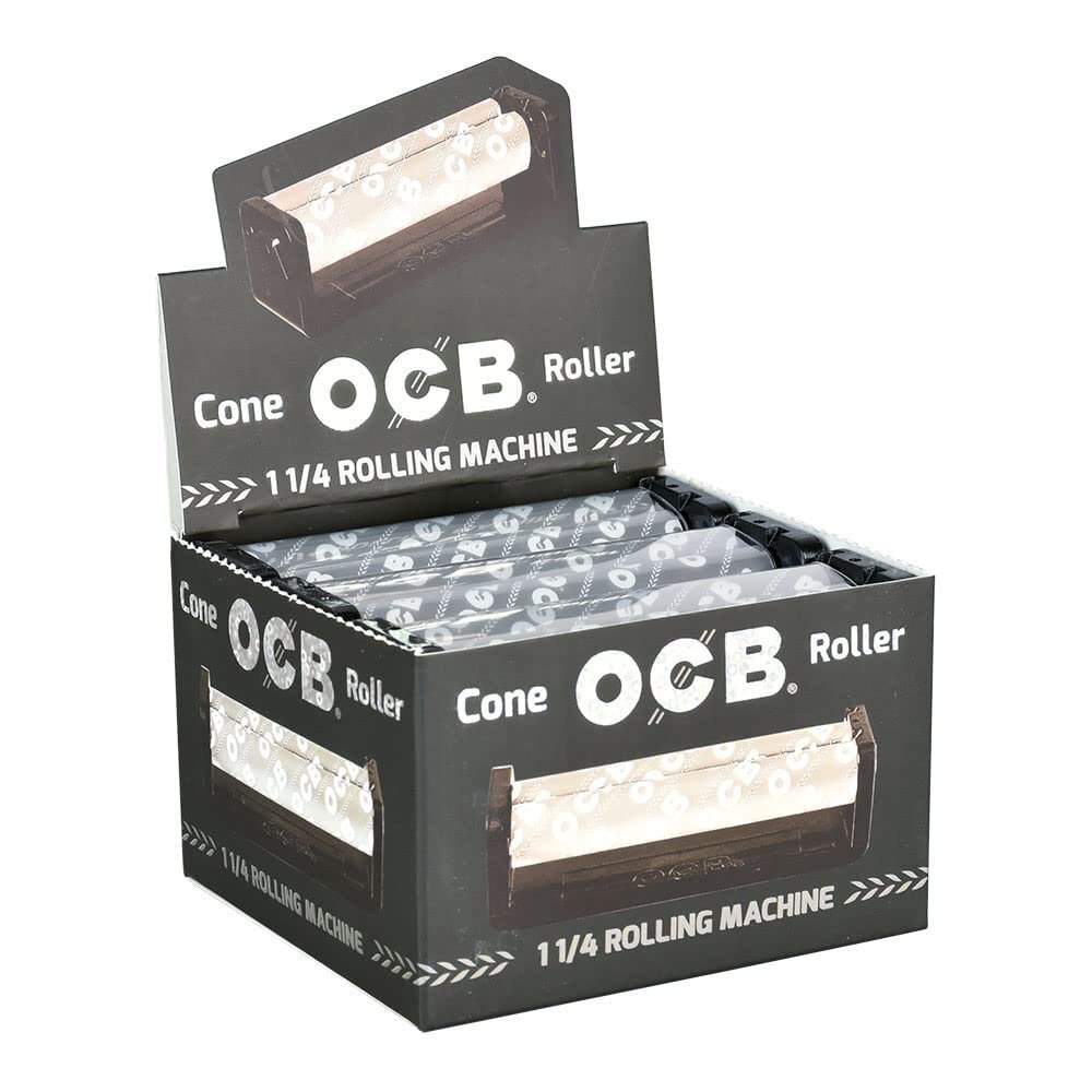 6pc Display - OCB Classic Cone Roller Machine - 1 1/4"