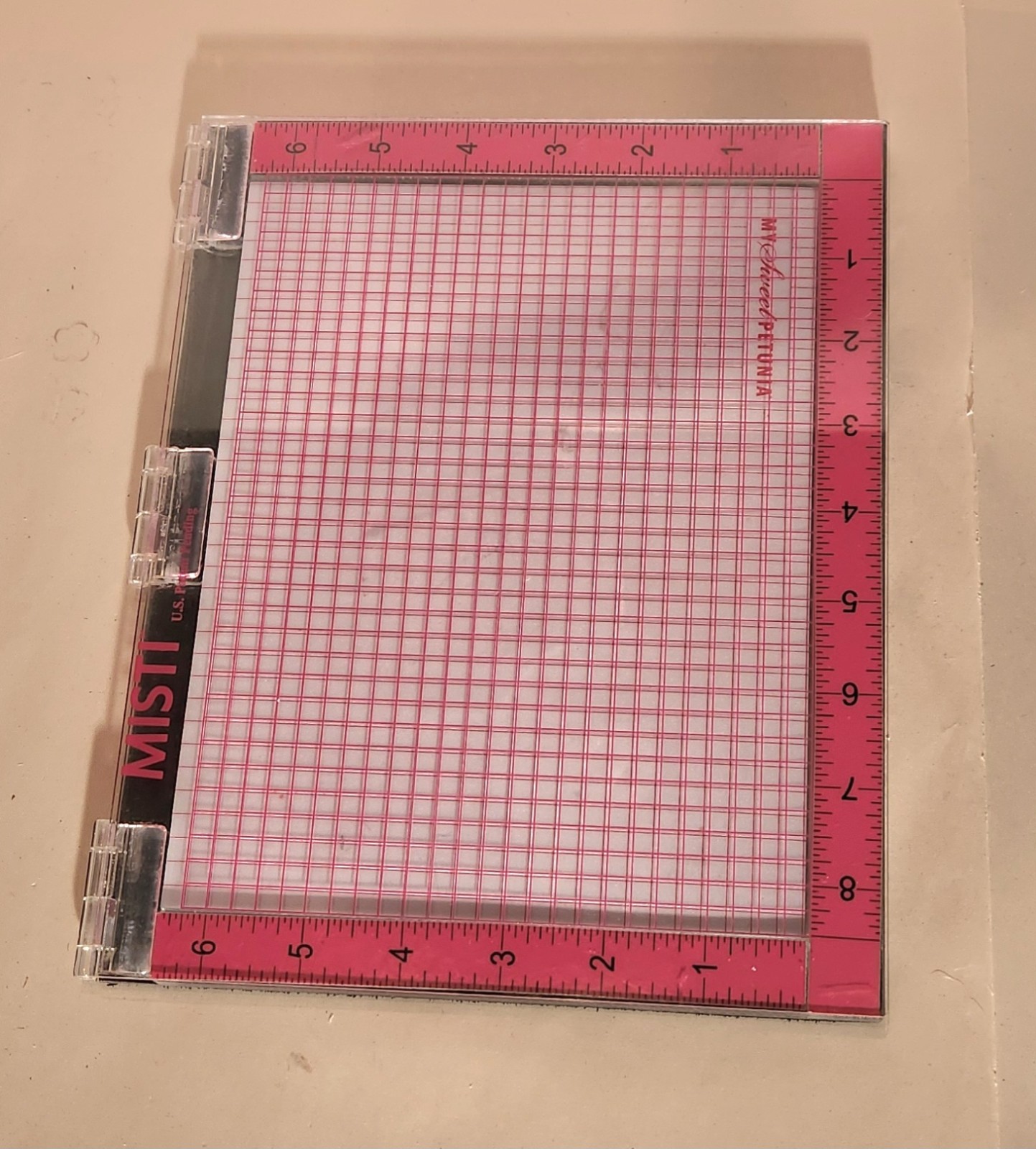 My Sweet Petunia 8"x6" Misti and Creative Corners Stamping Tools