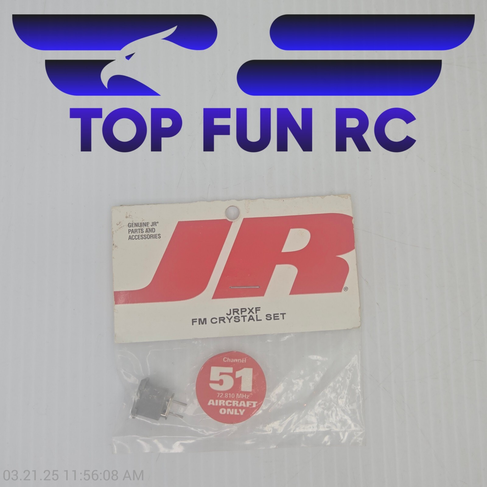 JR JRPXF FM Crystal Set, Channel 51