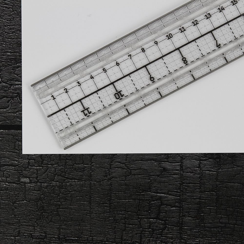 Tim Holtz Edge to 12" Media Ruler Clear