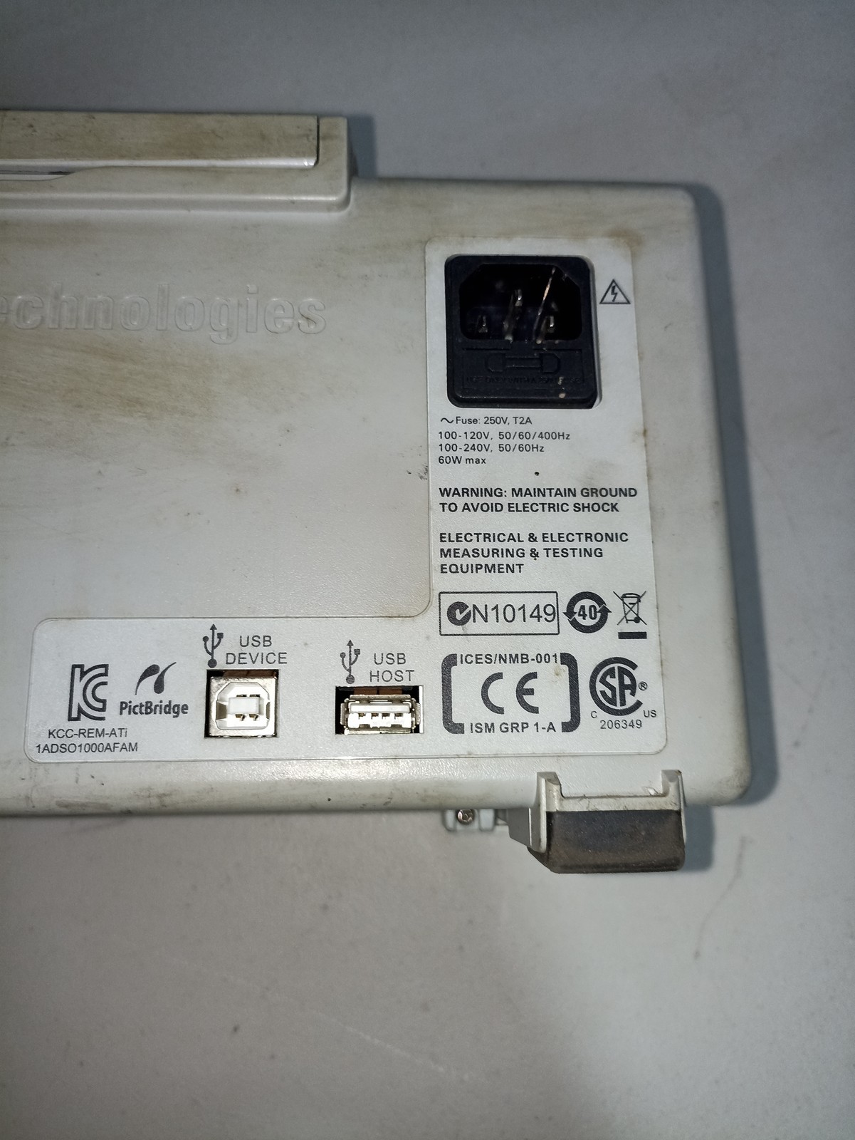 Agilent Technologies DSO1002A Oscilloscope, FAST SHIPPING DHL